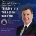 11. Yıl Çevrim İçi Uzman Konuk Bahar Programı: Prof. Dr. Kerem Alkin